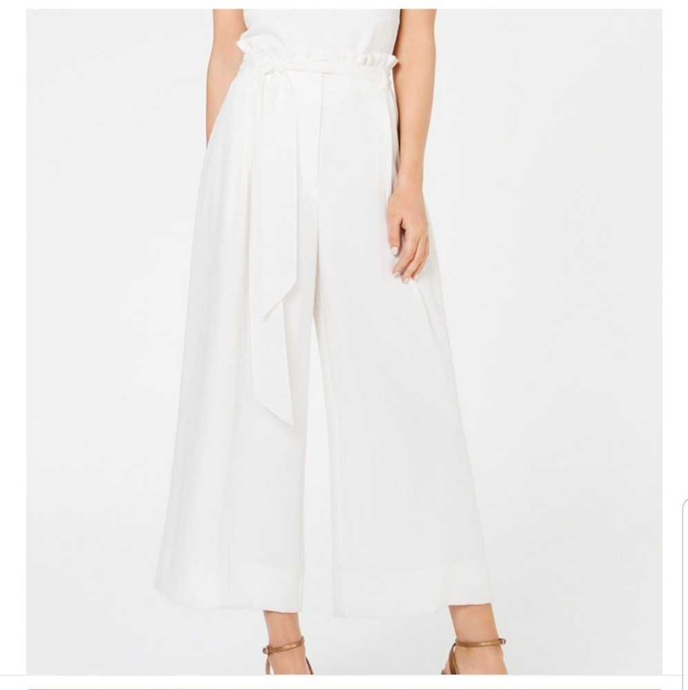 Rachel Zoe Joan Paperbag-Waist Culotte Pants